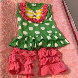 🎅🏻Polka dot matching set